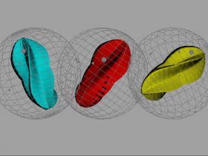 marble balls Model 3D