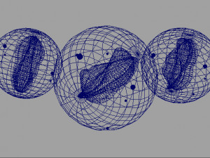 marble balls Model 3D