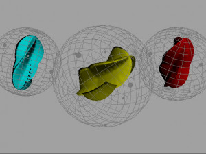 marble balls Model 3D