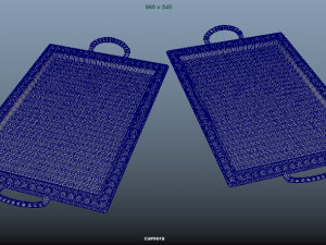 tray rectangular 3D Model