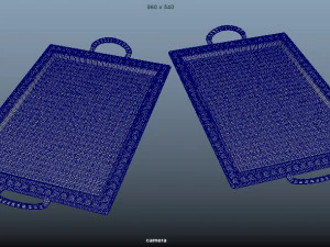 tray rectangular 3D Model