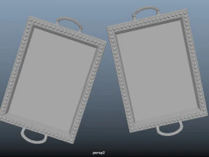 tray rectangular 3D Model