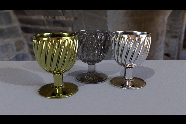 cup twist flower Model 3D .c4d .max .obj .3ds .fbx .stl .blend