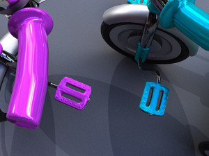 kid tricycle bike Modello 3D