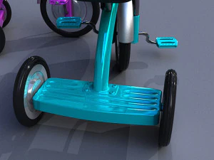 kid tricycle bike 3D Model