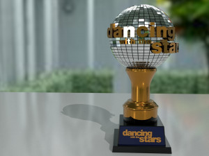 dance award trophy 3D 模型
