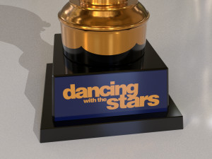 dance award trophy 3D 模型
