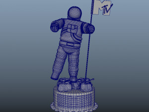 music video award trophy 3D Модель