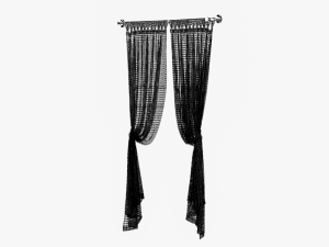 curtain 3D 모델