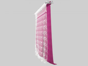 curtain velvet 3D Model