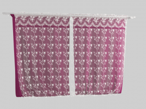 curtain velvet 3D Model