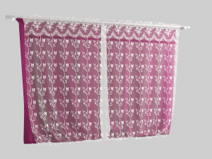 curtain velvet 3D Model