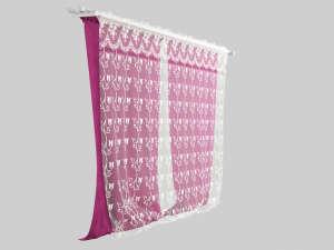 curtain velvet 3D Model