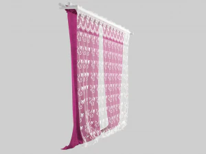 curtain velvet 3D Model