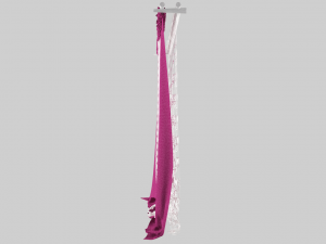 curtain velvet 3D Model