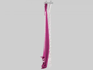 curtain velvet 3D Model