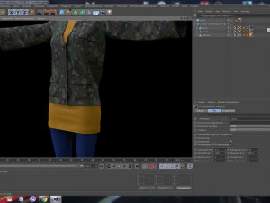 womens clothing model 3D Model