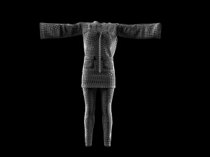 womens clothing model 3D Model