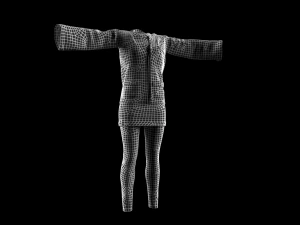 womens clothing model 3D Model