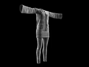 womens clothing model 3D Model