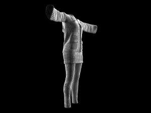 womens clothing model 3D Модель