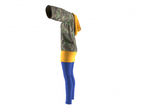 womens clothing model 3D Модель