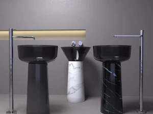 wastafel kolombo Model 3D
