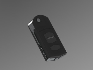 mazda key Model 3D