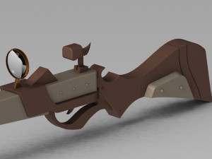 caitlyns rifle 3D Model