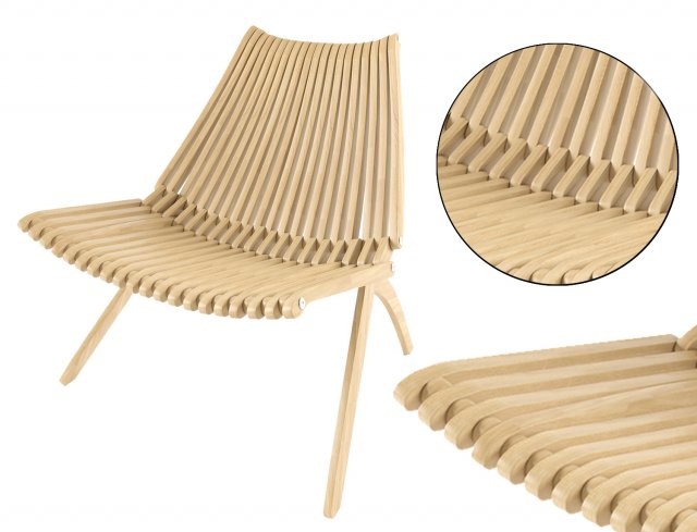 politura lotos chair Modello 3D .c4d .max .obj .3ds .fbx .stl .blend 