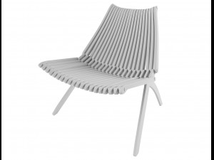 politura lotos chair Modello 3D