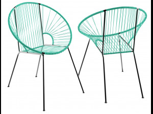 innit concha chair Modelo 3D