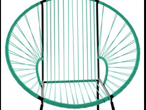 innit concha chair 3D Model