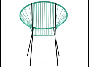 innit concha chair 3D Model