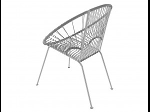 innit concha chair Modelo 3D
