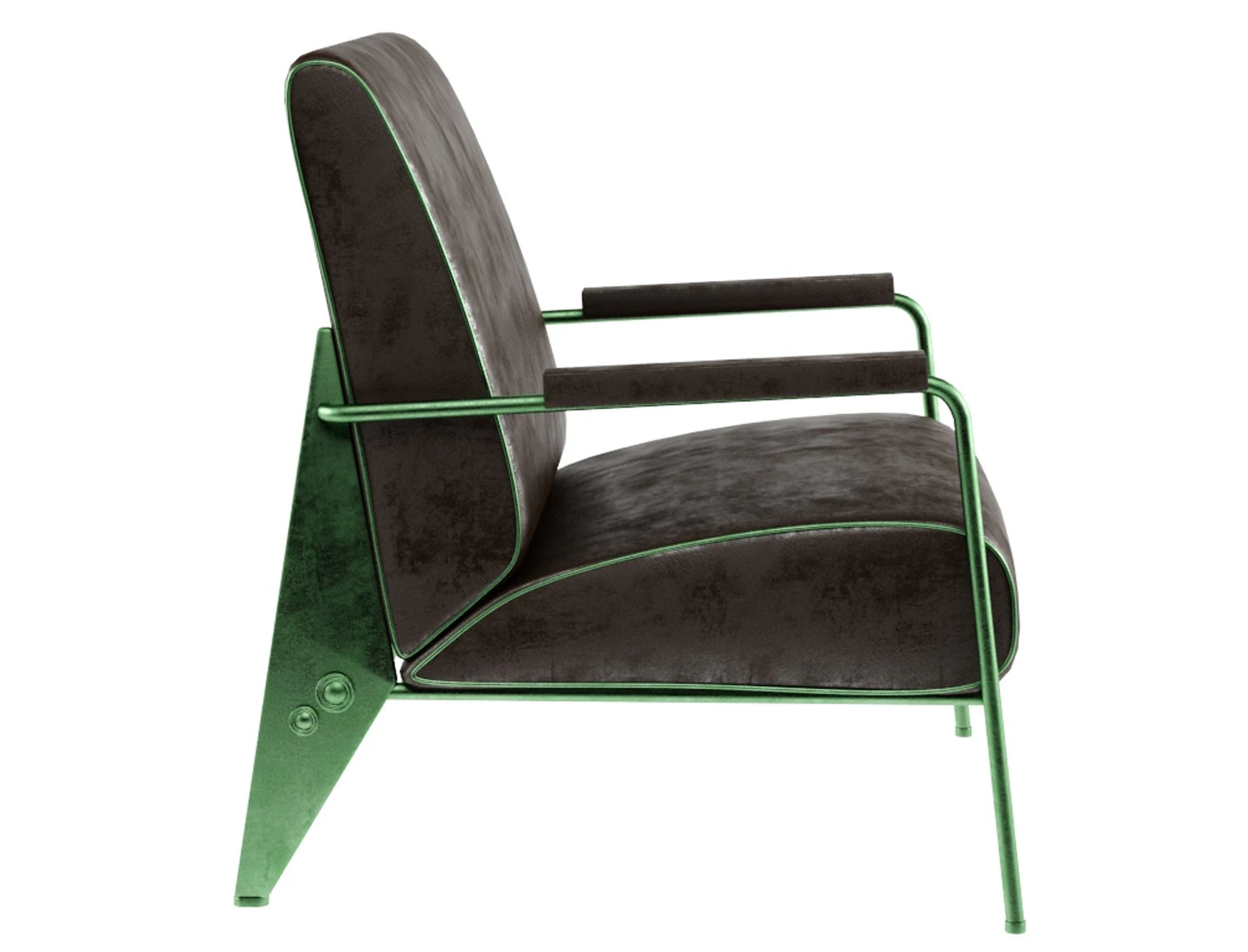 fauteuil de salon haut free 3D Model .c4d .max .obj .3ds .fbx .stl .blend 