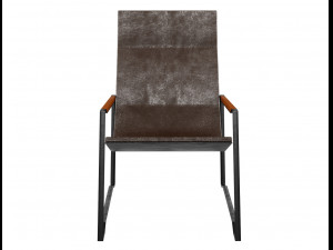 lounge chair based in eames Model 3D