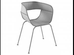 scoop chair industry west Modelo 3D