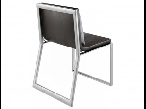 blau armchair gandia blasco 3D 모델