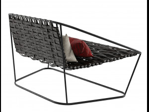 small sofa arflex cloud carlo colombo armchair 3D 模型