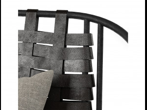 small sofa arflex cloud carlo colombo armchair 3D 模型