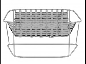 small sofa arflex cloud carlo colombo armchair 3D 模型