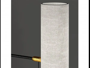 frankfort articulating wall light lamp low-poly 3D Model