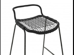 bar stool allu restaurant gervasoni ikea poliform Model 3D