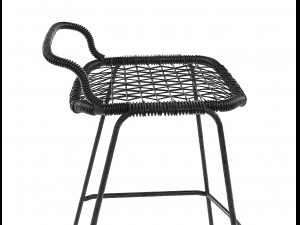 bar stool allu restaurant gervasoni ikea poliform Model 3D