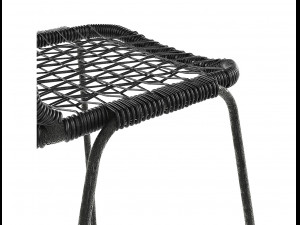 bar stool allu restaurant gervasoni ikea poliform Model 3D