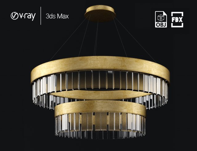 solaris twin lamp 3D Model .c4d .max .obj .3ds .fbx .stl .blend 