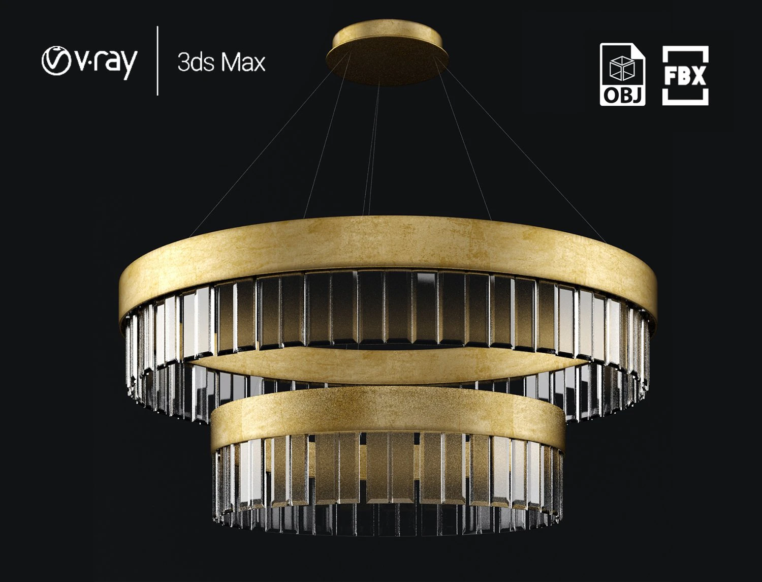 solaris twin lamp 3D Model .c4d .max .obj .3ds .fbx .stl .blend