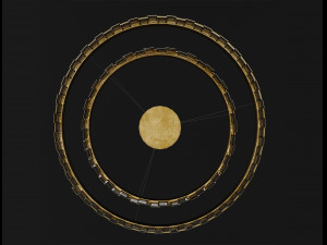 solaris twin lamp 3D Model