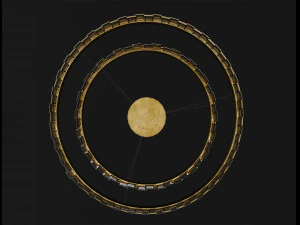 solaris twin lamp 3D Model
